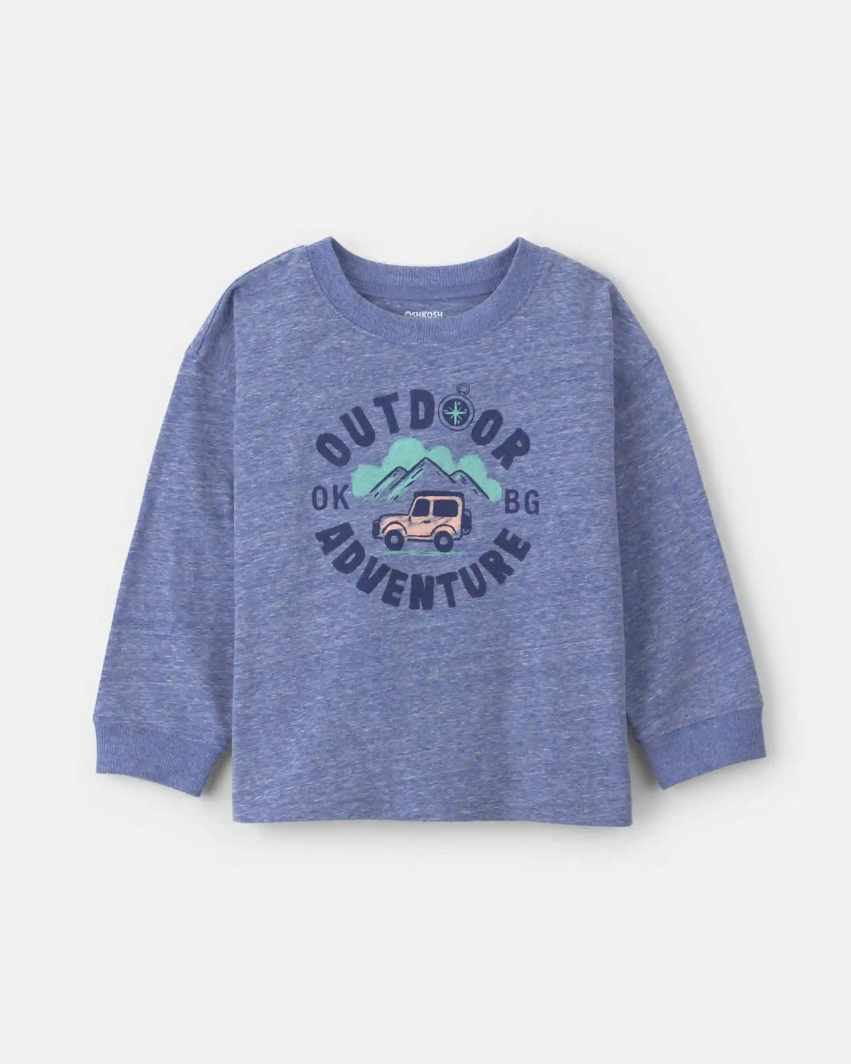 Toddler Boy 'Outdoor Adventure' Long-Sleeve Graphic Tee - Blue