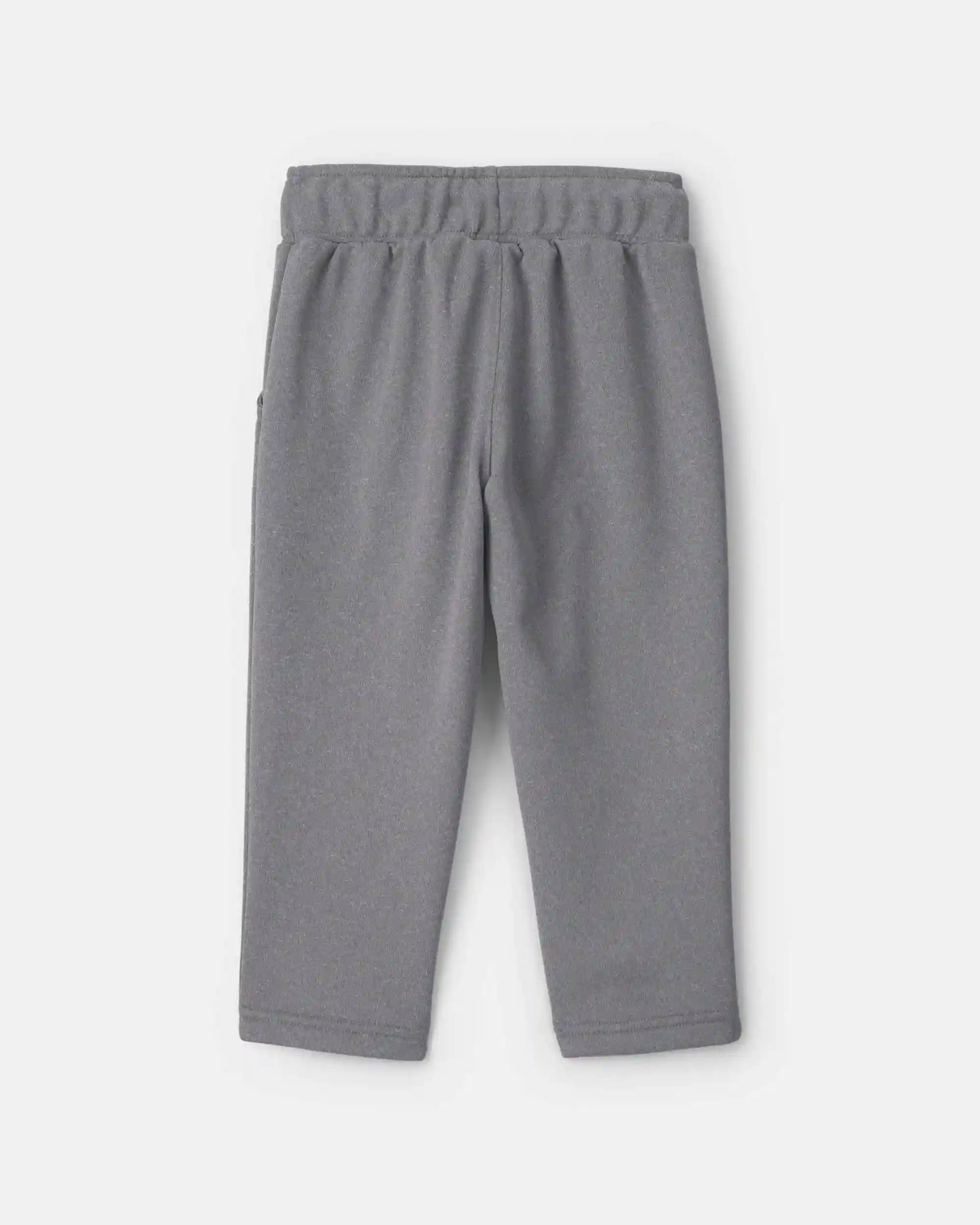 Toddler Boy French Terry Active Pants - Grey