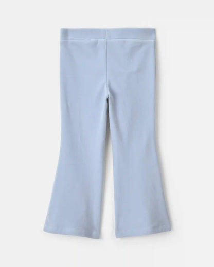 Toddler Girl Fleece Pull-On Pants - Blue