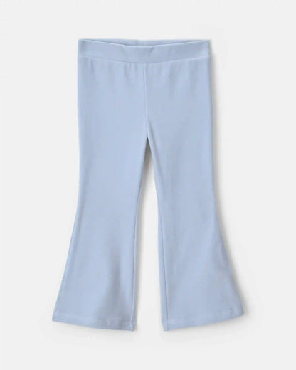 Toddler Girl Fleece Pull-On Pants - Blue