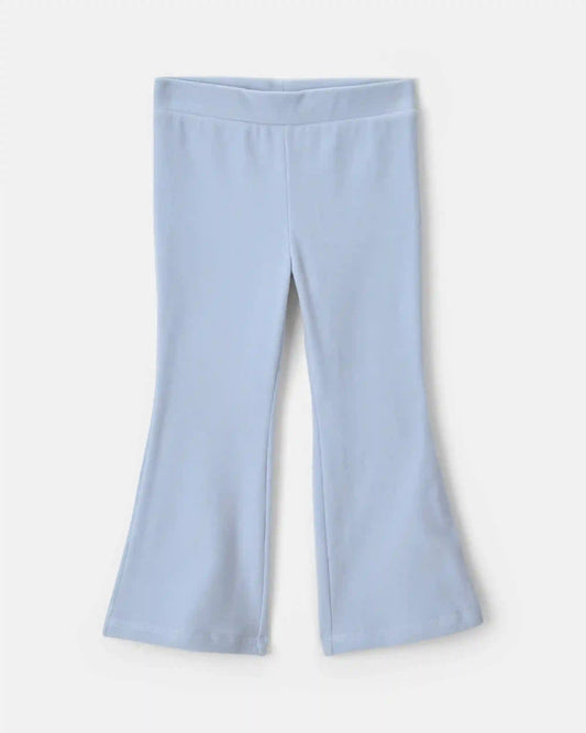 Toddler Girl Fleece Pull-On Pants - Blue