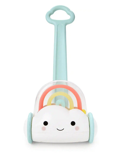 Silver Lining Cloud Rainbow Push Toy