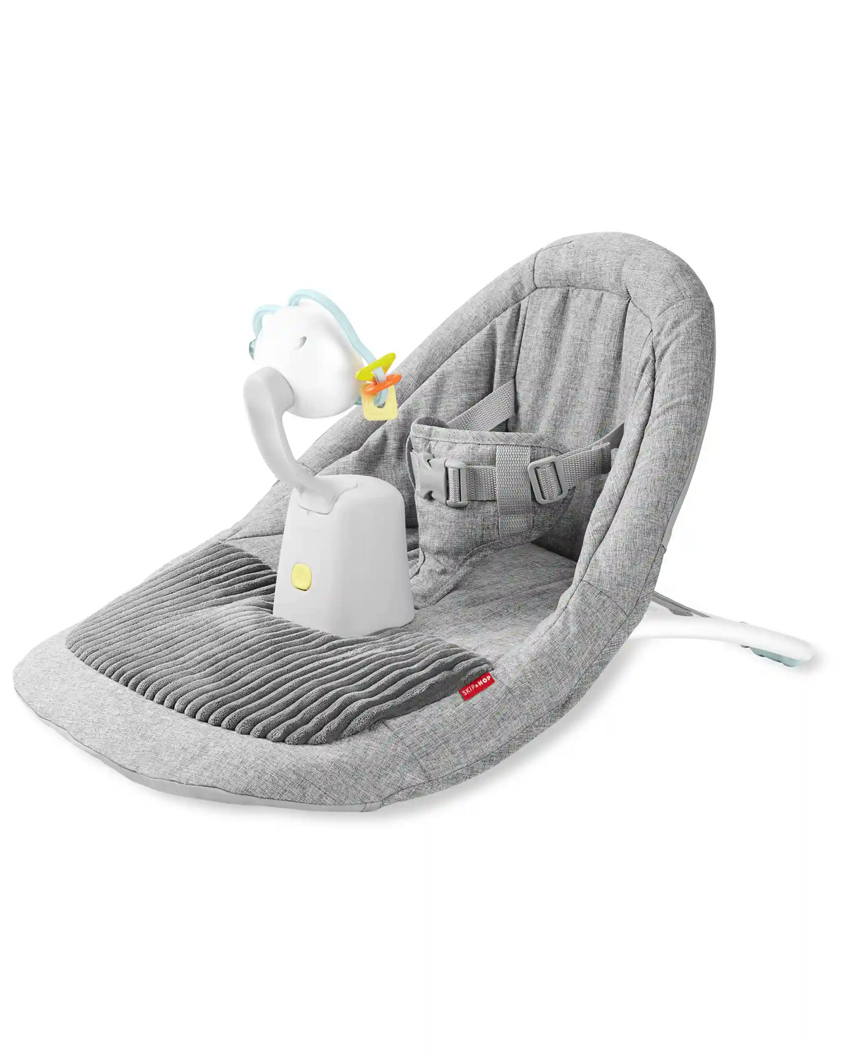 Silver Lining Cloud Upright Activity Floor Seat - Grey