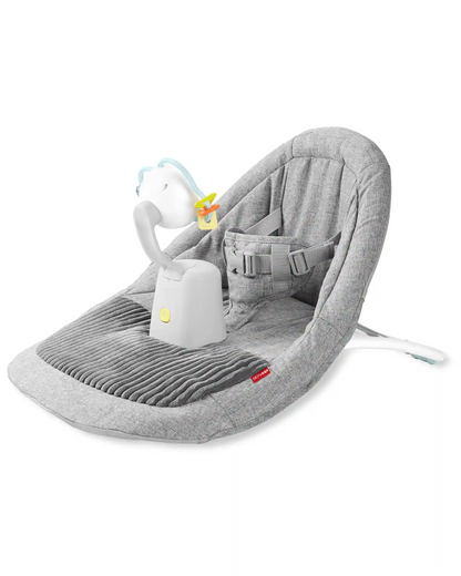 Silver Lining Cloud Upright Activity Floor Seat - Grey