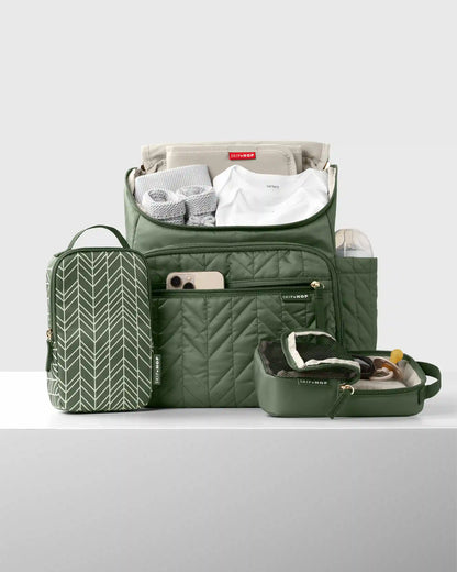 Forma Backpack Diaper Bag - Sage