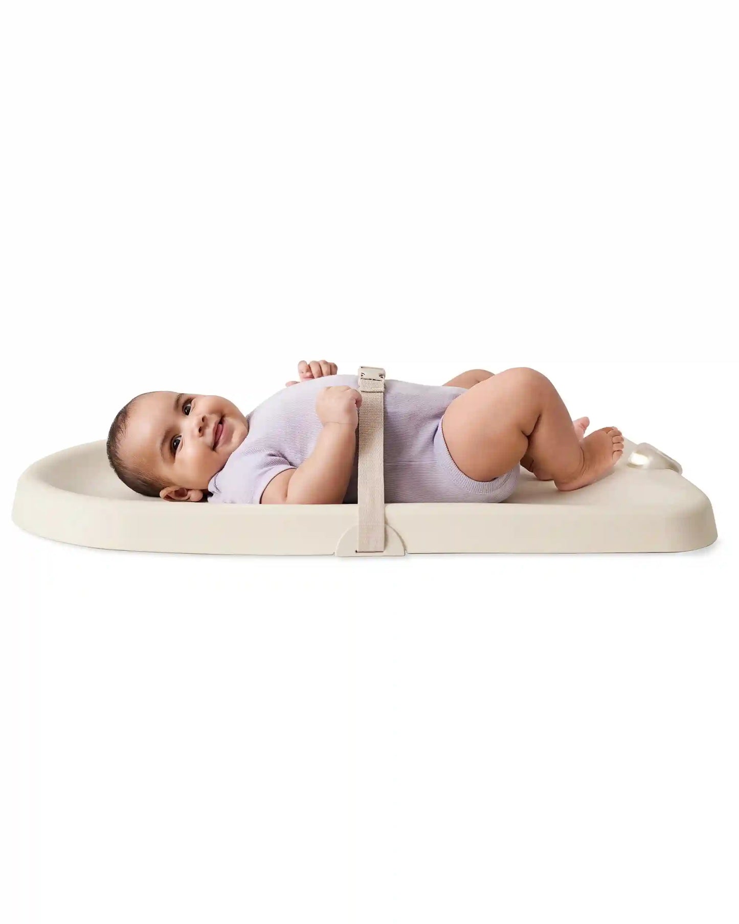 Nursery Style Light-Up Changing Pad & Diaper Tracker - Oat