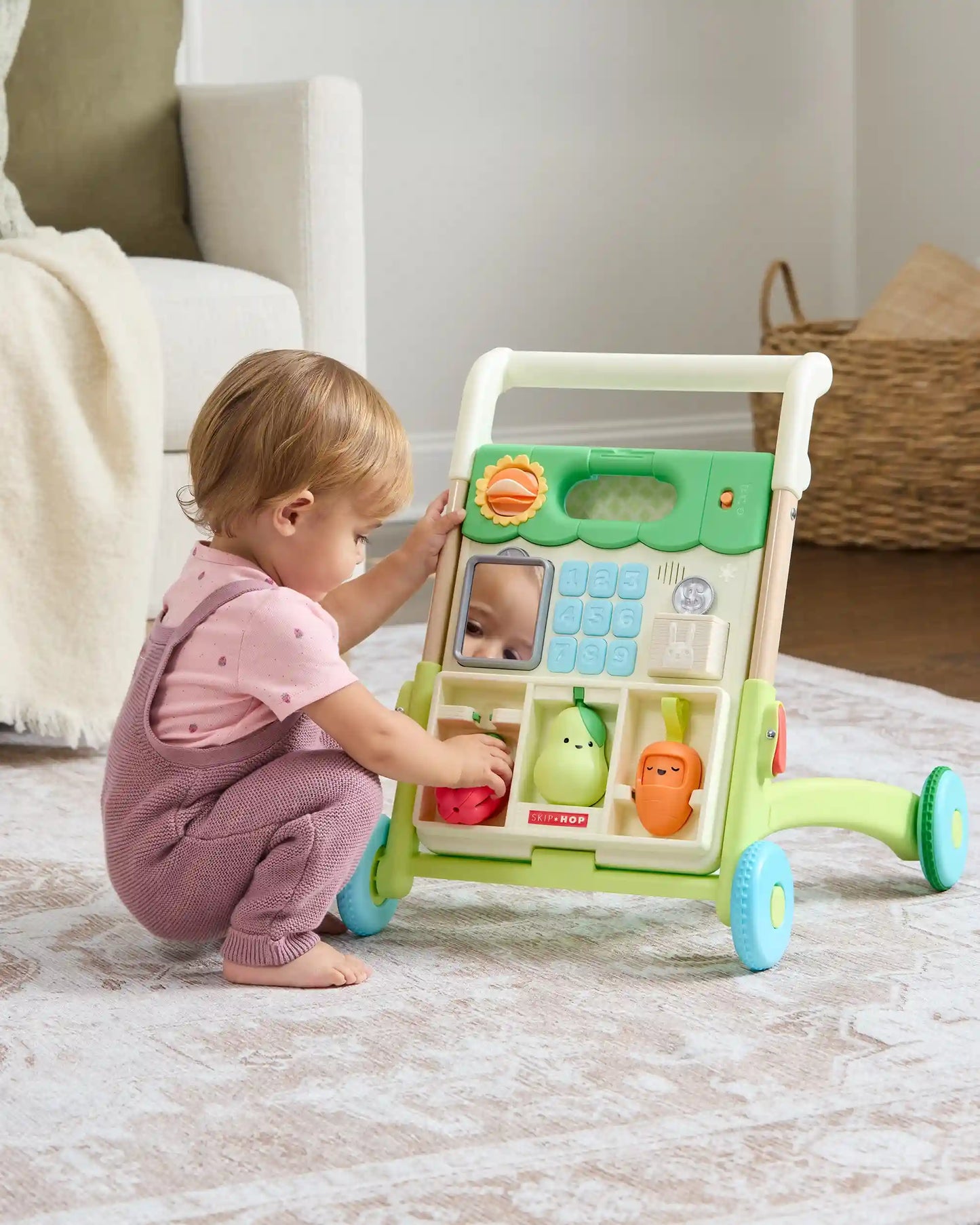 Farmstand 5-in-1 Grow Along Activity Walker Baby Toy