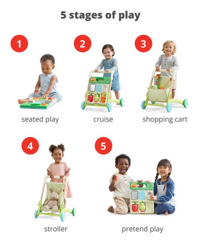 Farmstand 5-in-1 Grow Along Activity Walker Baby Toy