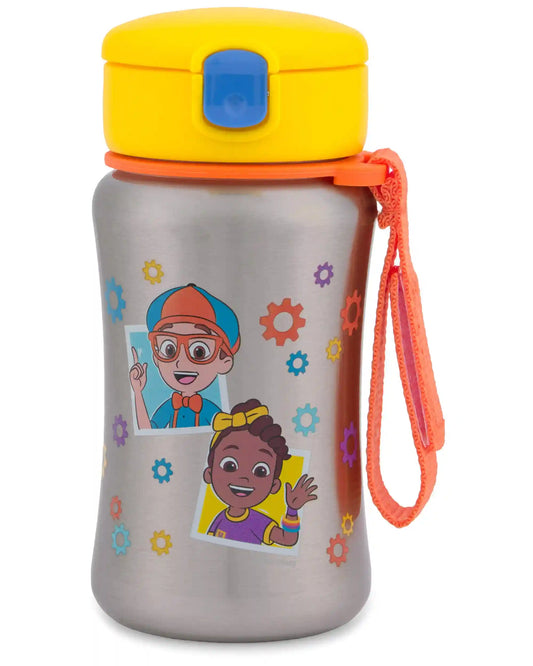 Blippi & Meekah Stainless Steel Straw Bottle