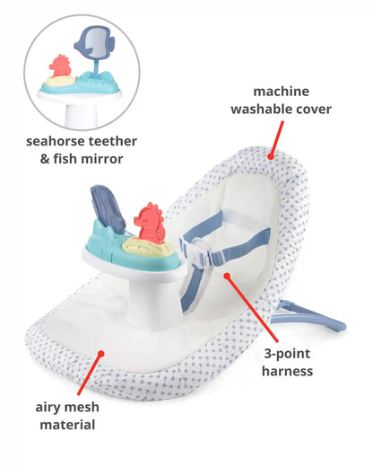Seascape Upright 2-in-1 Activity Floor Seat