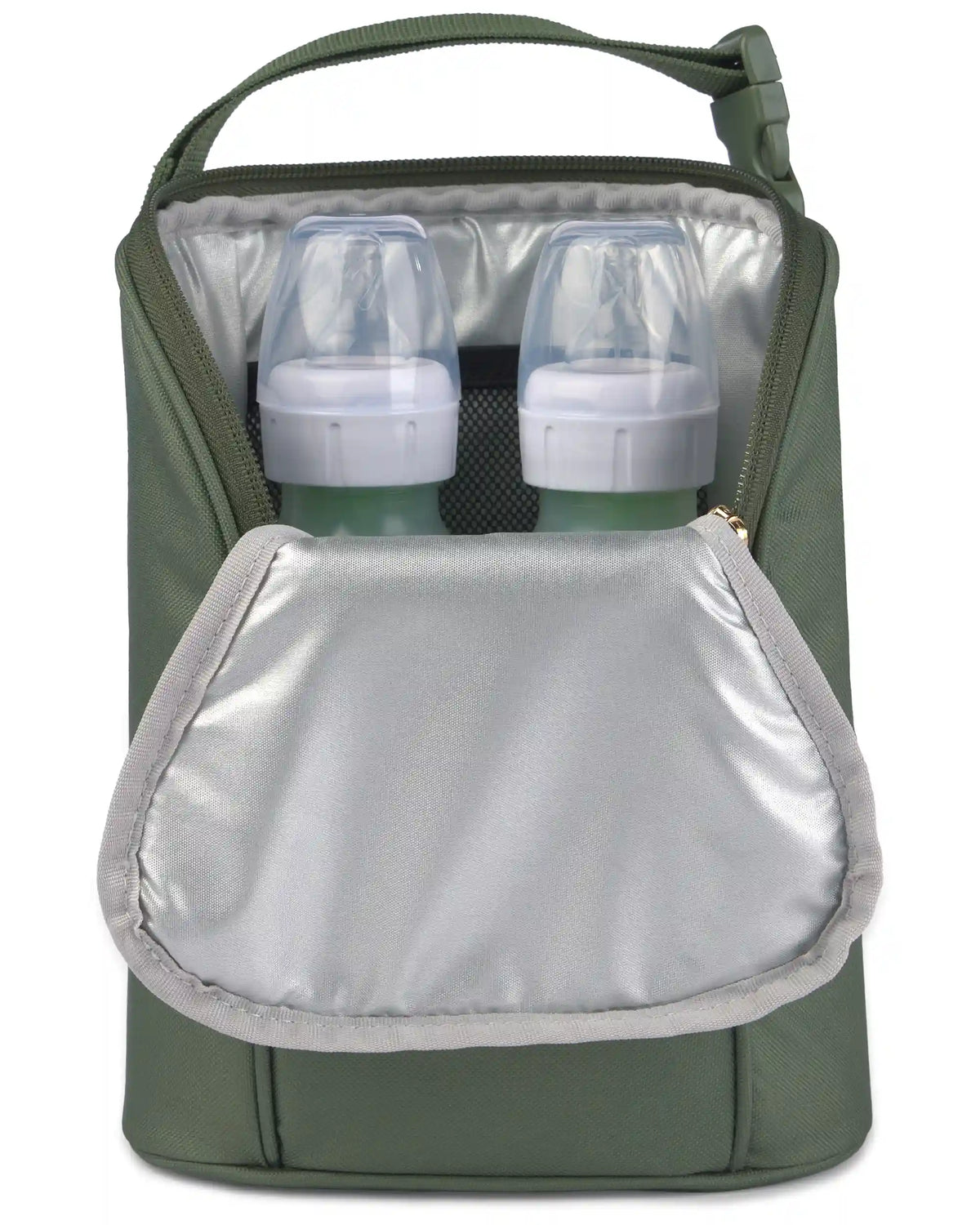 Grab & Go Double Bottle Bag - Sage