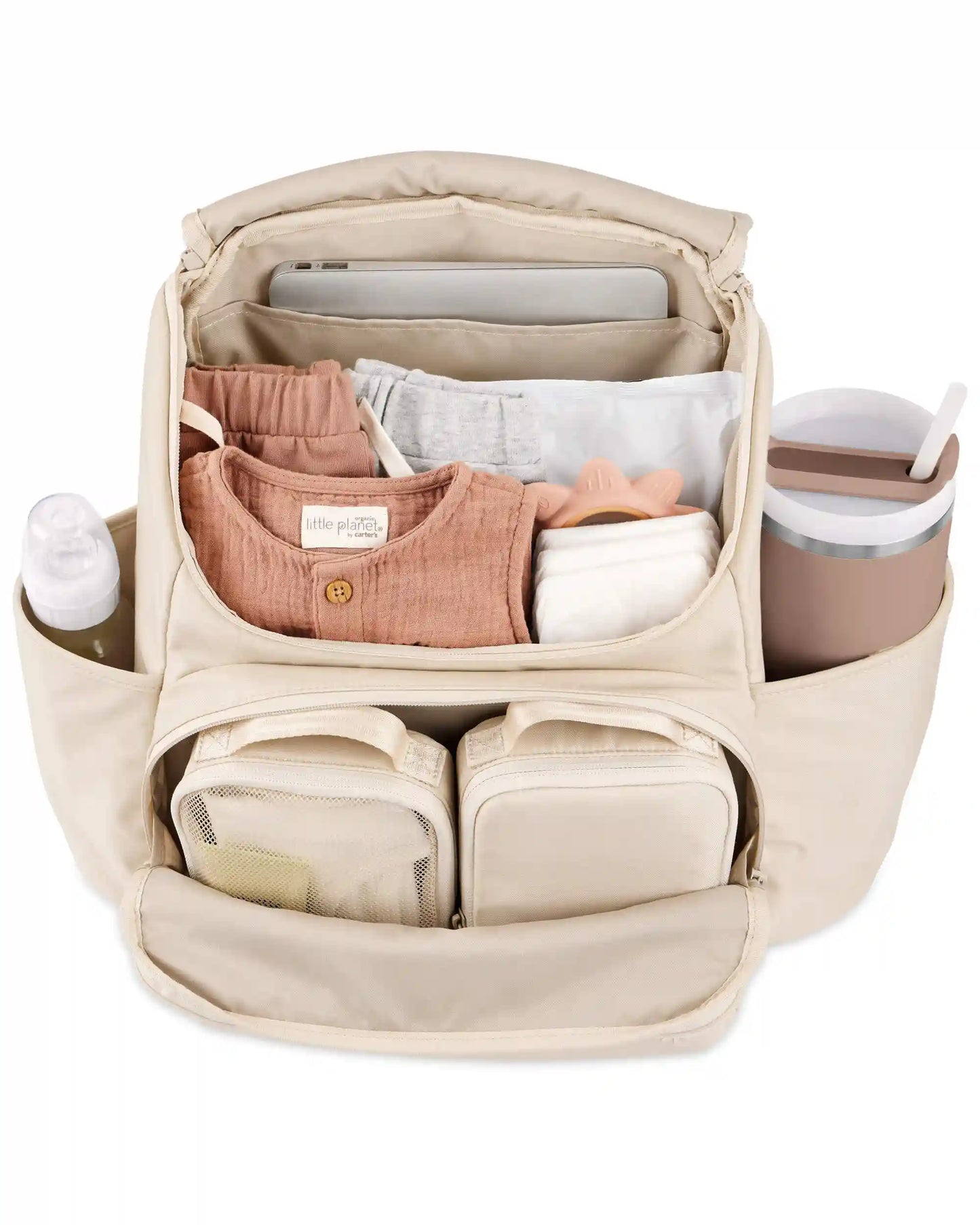Forma Next Backpack Diaper Bag - Oat