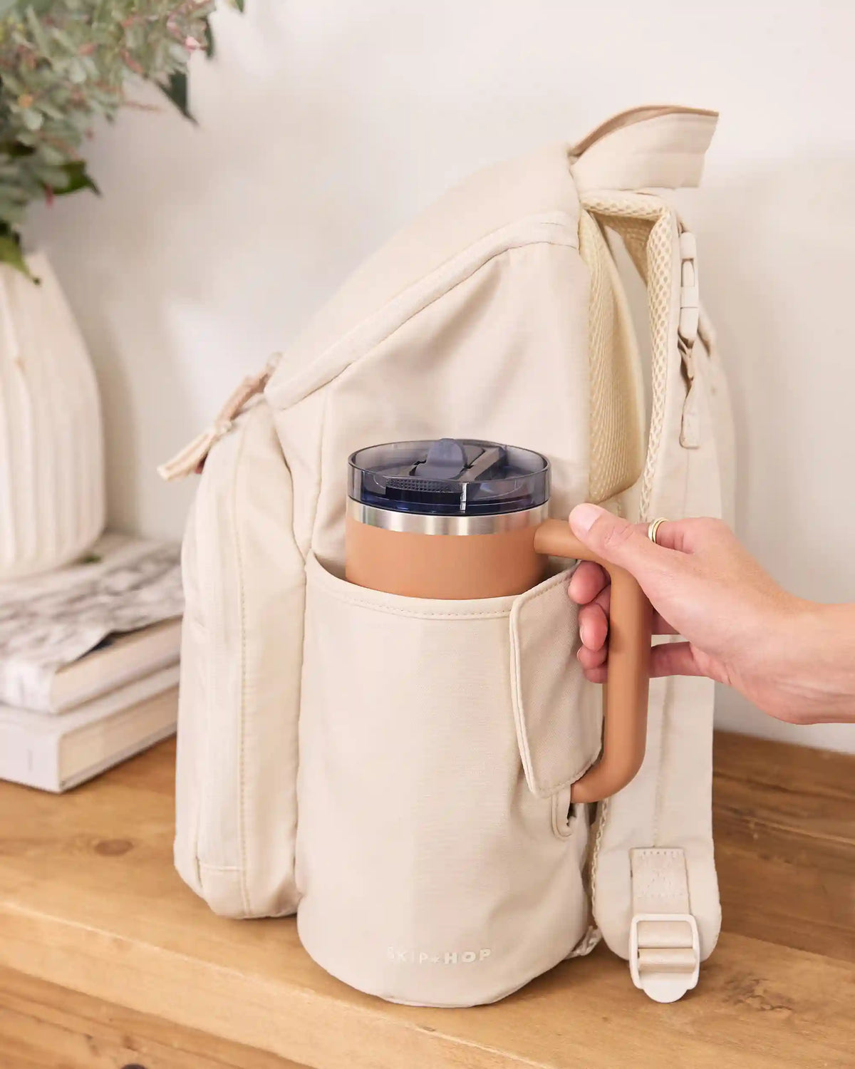 Forma Next Backpack Diaper Bag - Oat
