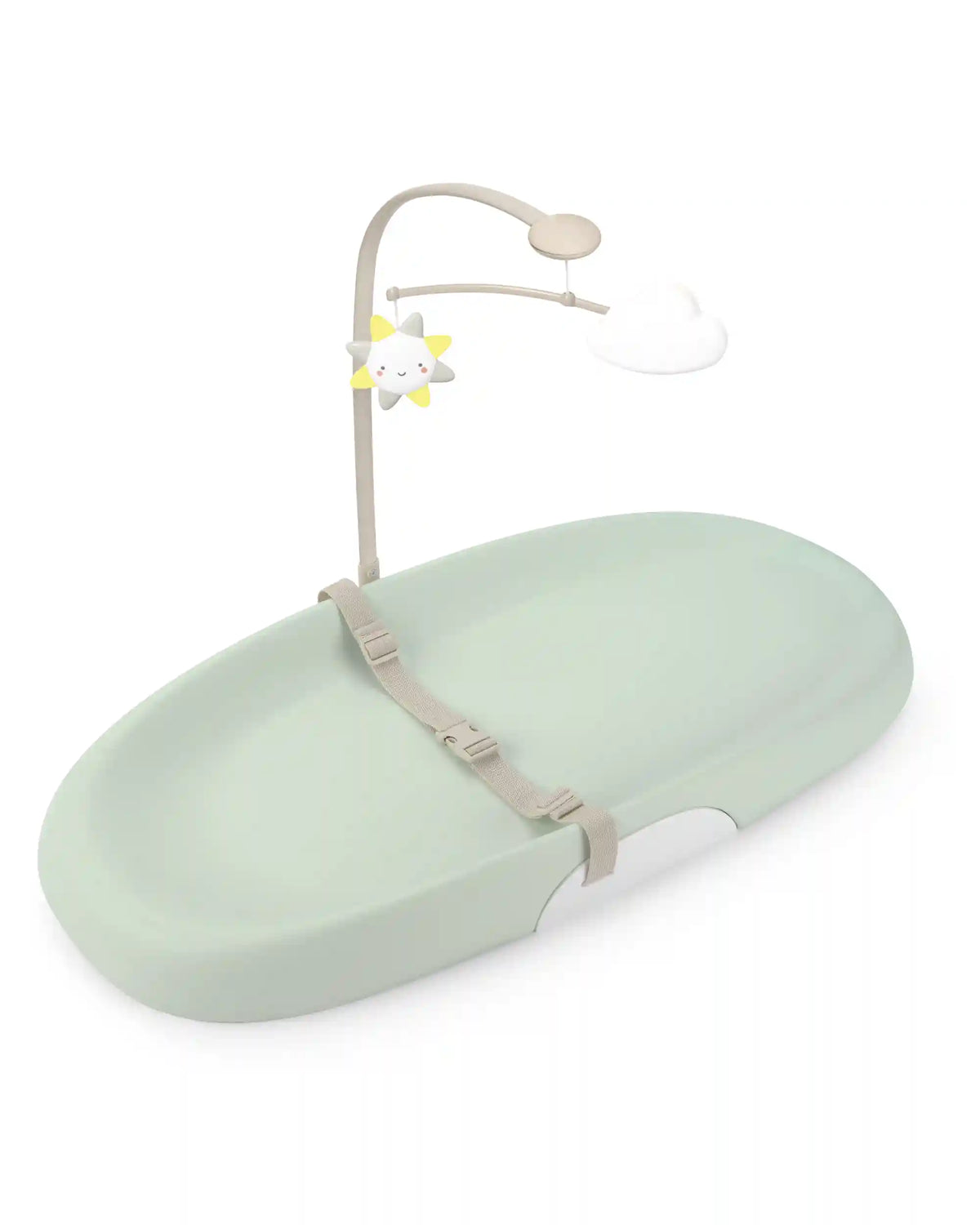 Nursery Style Wipe-Clean Changing Pad - 16 in - Sage