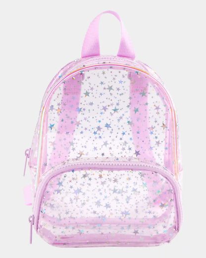 Foil Star Mini Backpack - Pink