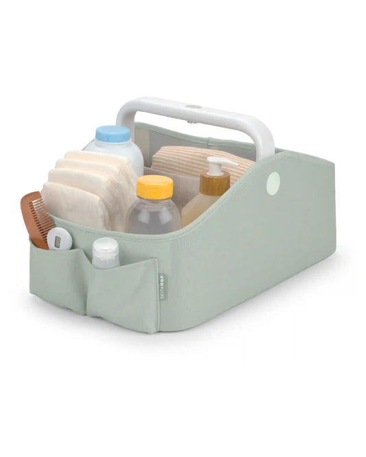 Nursery Style Light-Up Diaper Caddy - Sage