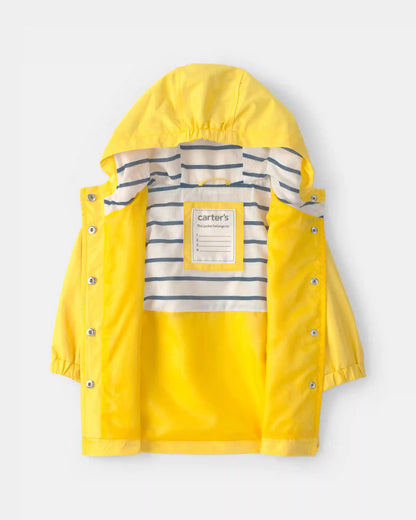 Baby Boy Raincoat - Yellow