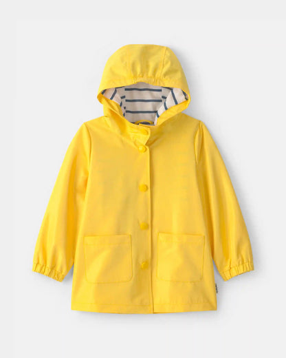 Toddler Boy Raincoat - Yellow