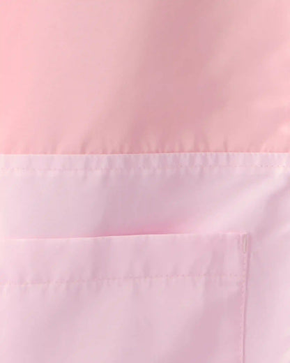Girls Colorblock Raincoat - Pink
