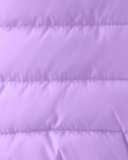 Baby Girl Midweight Packable Puffer - Purple