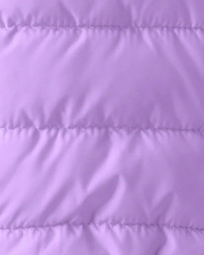Toddler Girl Midweight Packable Puffer - Purple