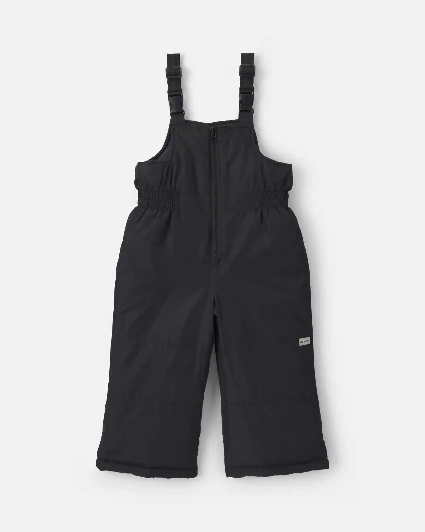 Toddler Overall Snowsuit Bib - Black