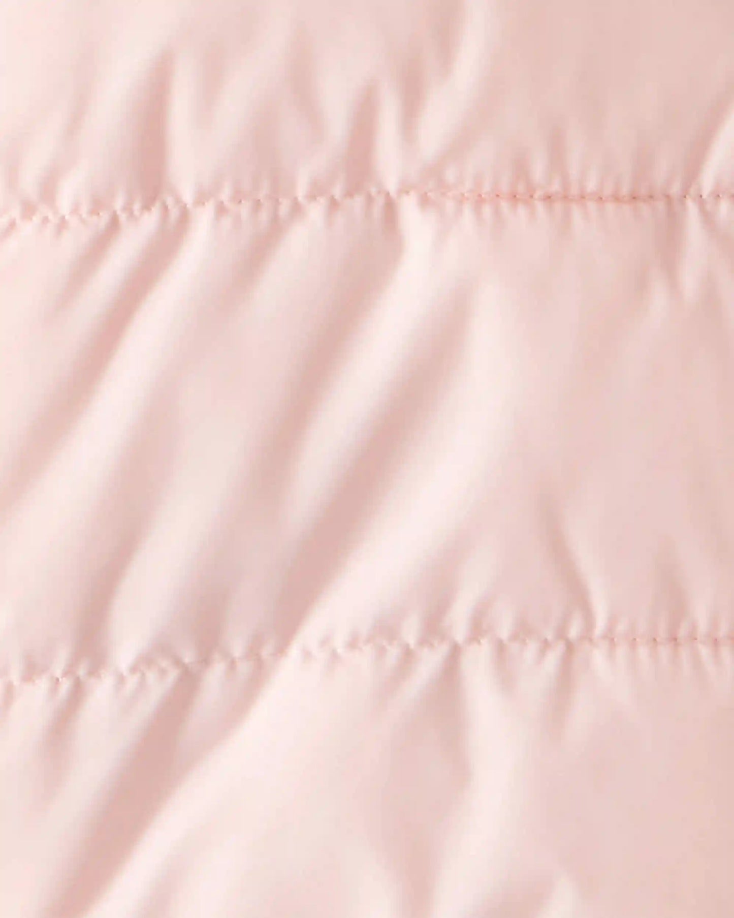 Girls Midweight Packable Puffer - Pink