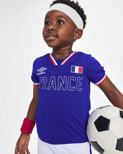 Kids Umbro France Soccer Jersey - Blue