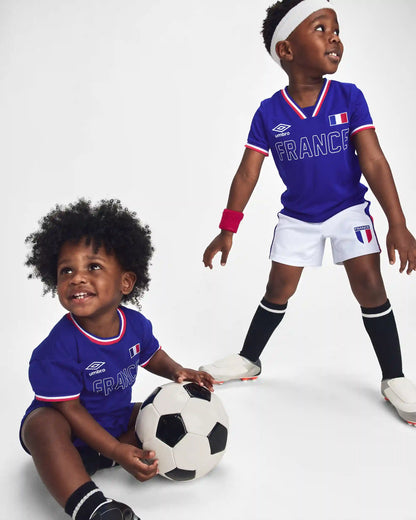 Kids Umbro France Soccer Jersey - Blue
