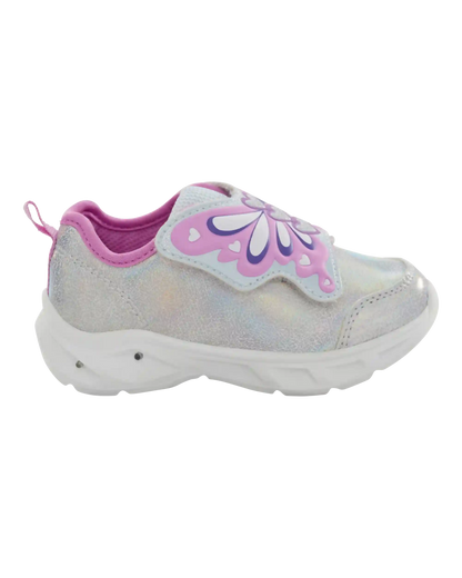 Toddler Butterfly Light-Up Sneakers
