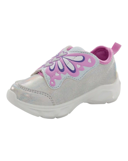 Toddler Butterfly Light-Up Sneakers