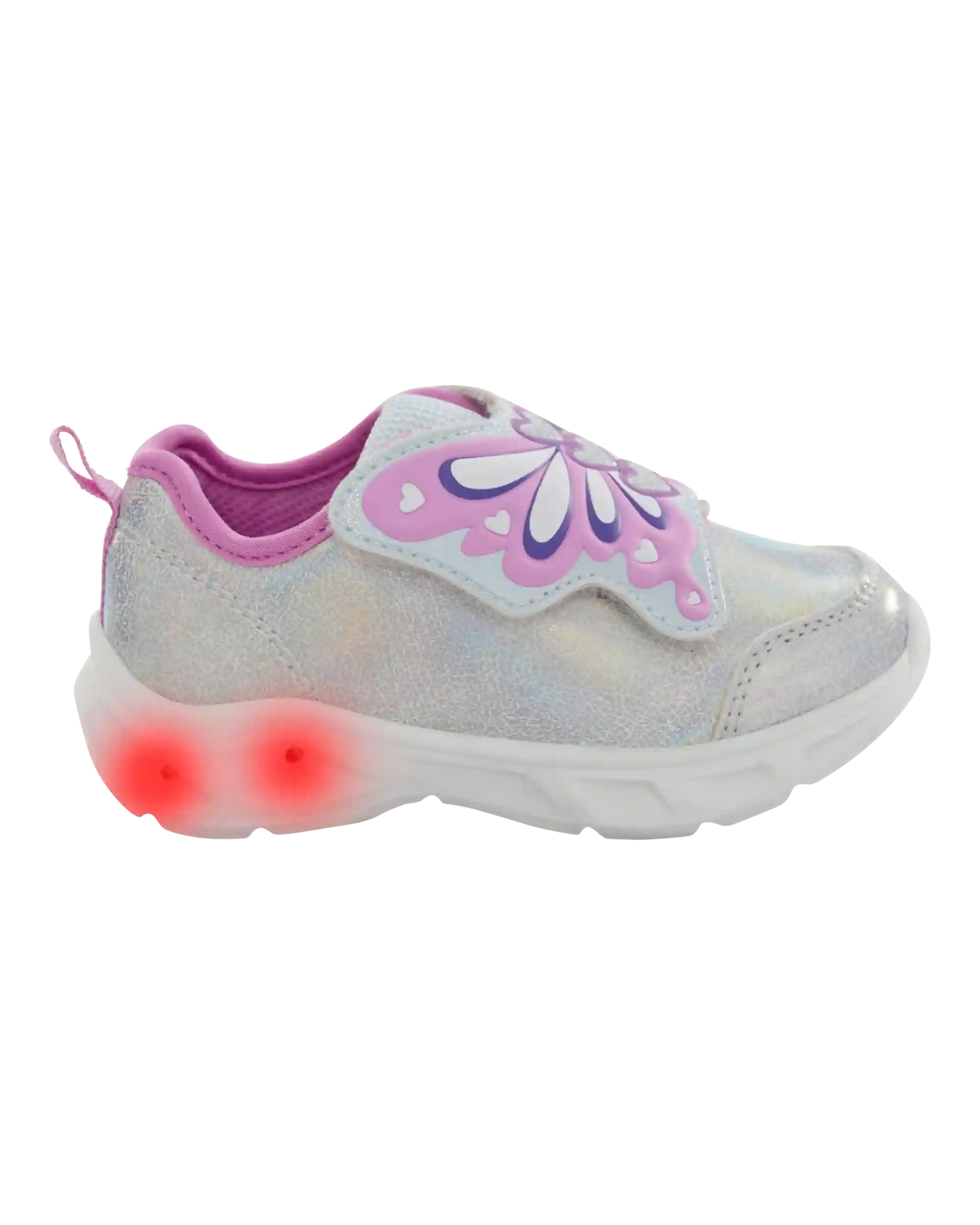 Toddler Butterfly Light-Up Sneakers