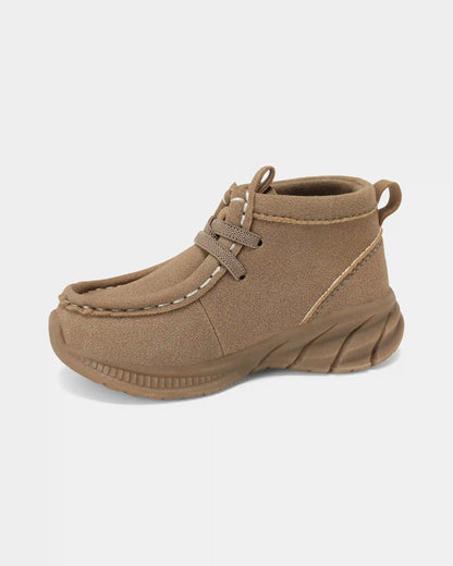 Toddler Boy Ankle Boots - Brown