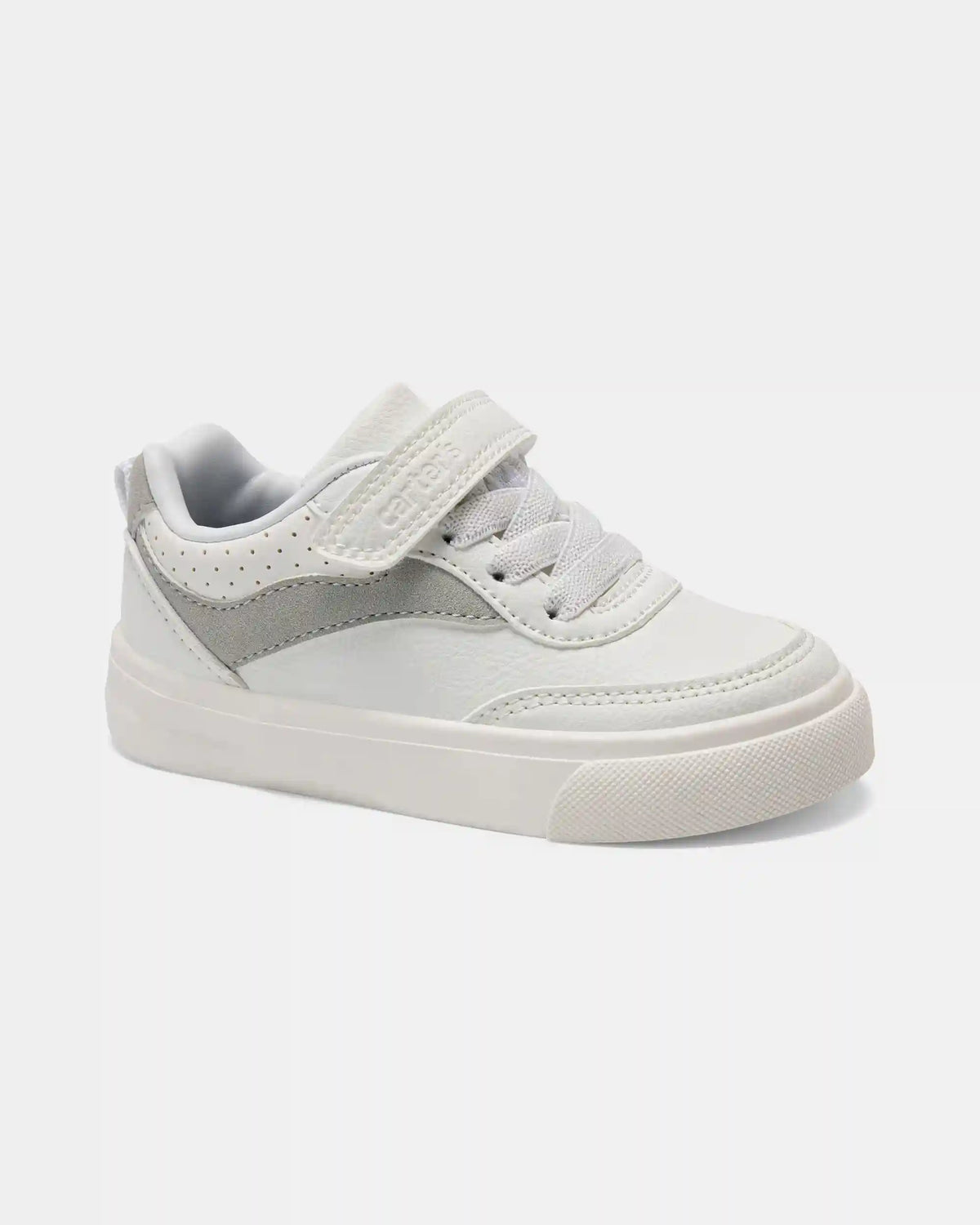 Toddler Boy Casual Shoes - White/Grey