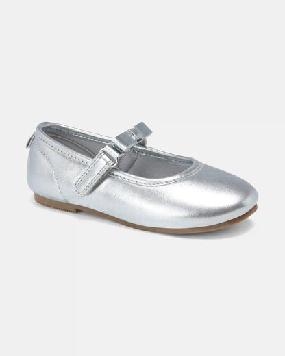 Toddler Girl Dress Shoes - Silver
