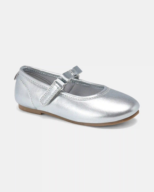 Toddler Girl Dress Shoes - Silver