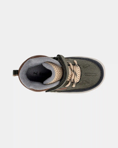 Toddler Boy Ankle Boots - Olive