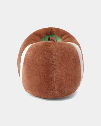 Boys Football Slippers - Brown