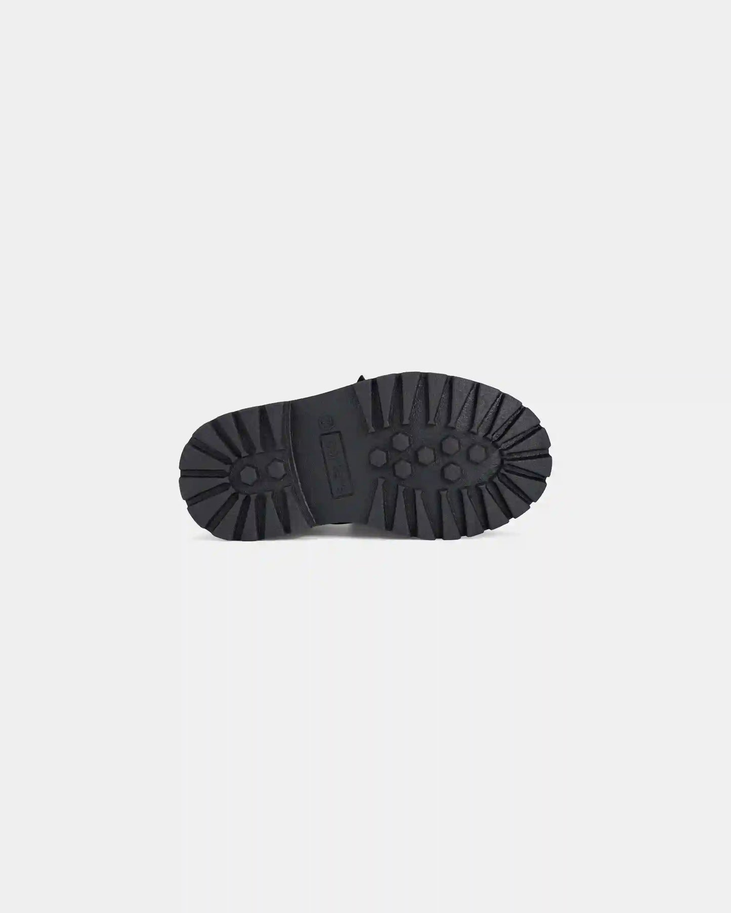Toddler Girl Bow Combat Boots - Black