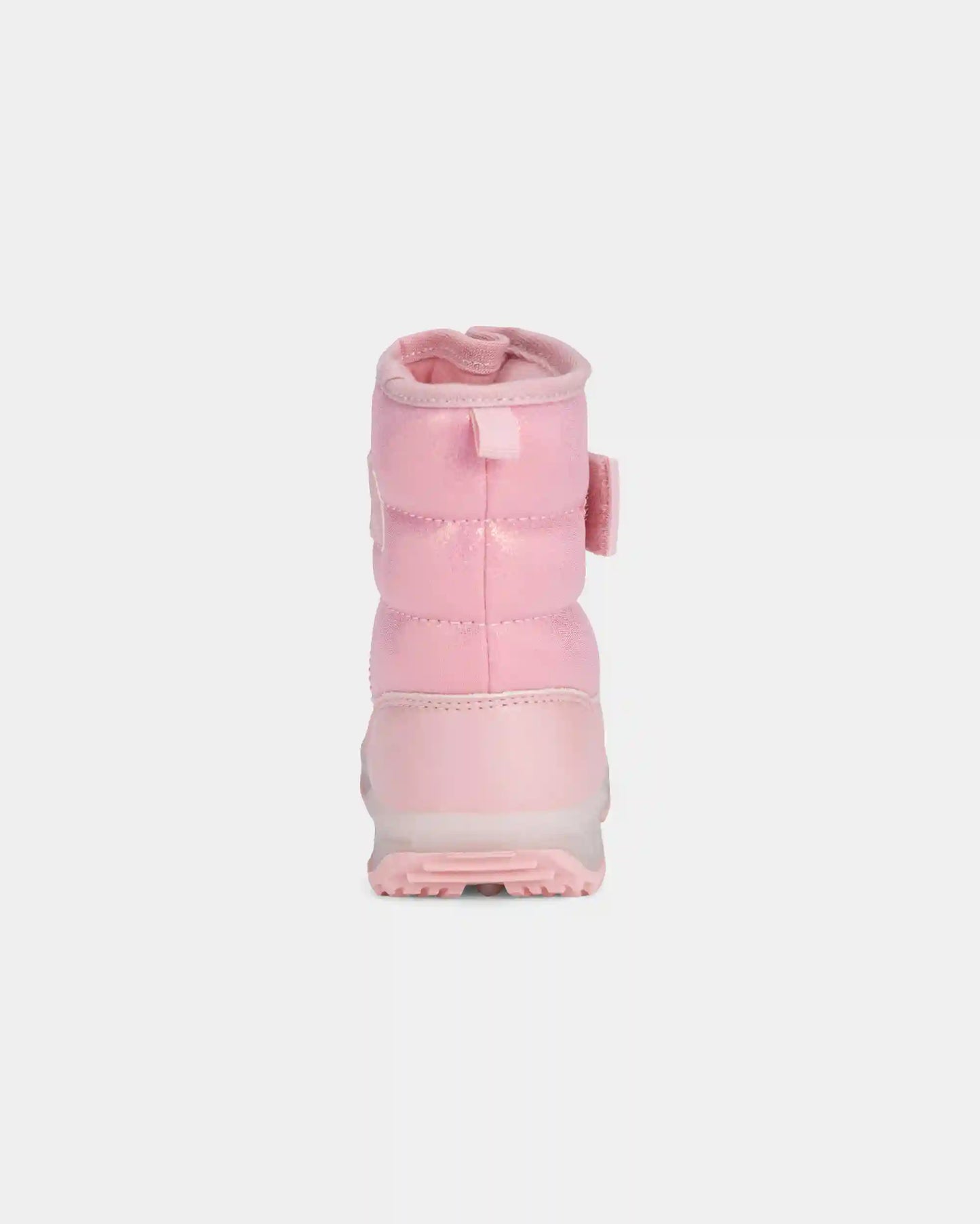 Toddler Girl Iridescent Light-Up Snow Boots - Pink