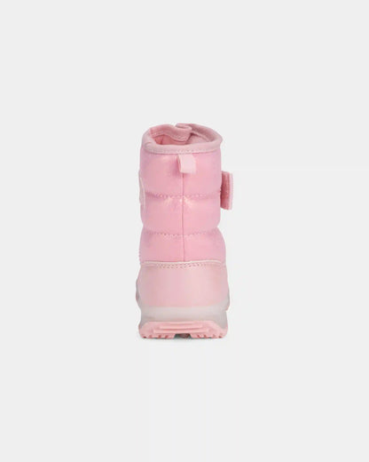 Toddler Girl Iridescent Light-Up Snow Boots - Pink