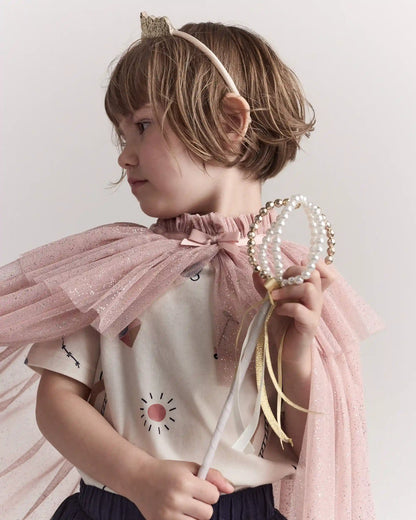 Toddler Girl 2-Pack Crown & Scepter Set - Gold/Pearl