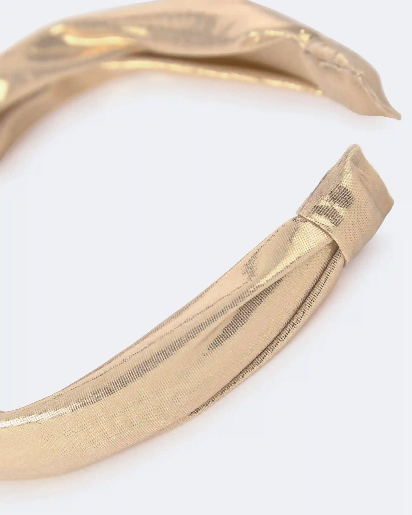 Toddler Girl Metallic Knotted Headband - Gold