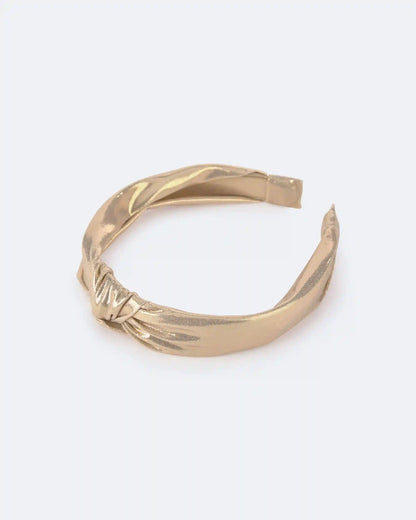 Toddler Girl Metallic Knotted Headband - Gold