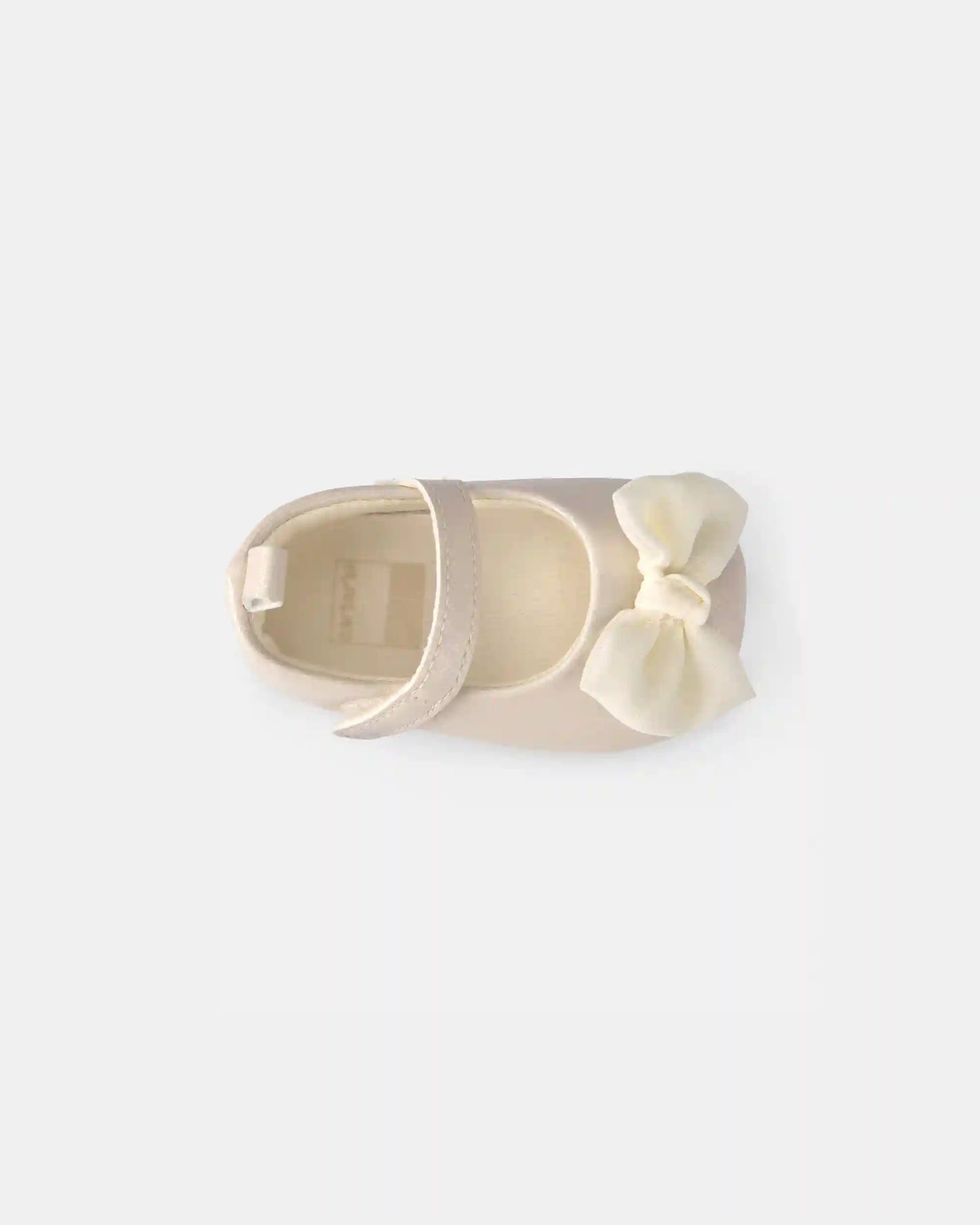Baby Girl Mary Jane Dress Shoes - Cream