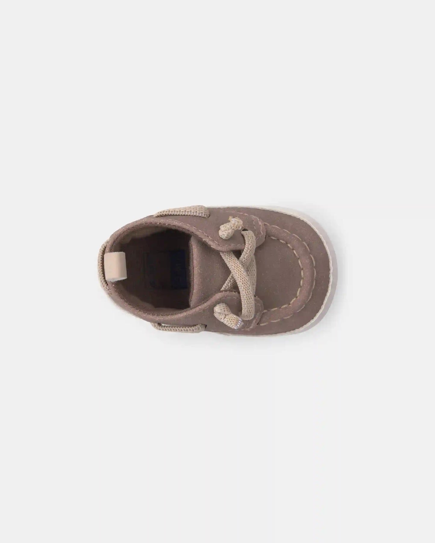 Baby Boy Boat Shoes - Grey