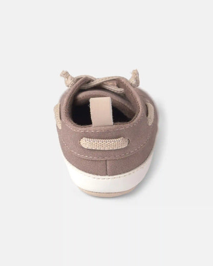 Baby Boy Boat Shoes - Grey