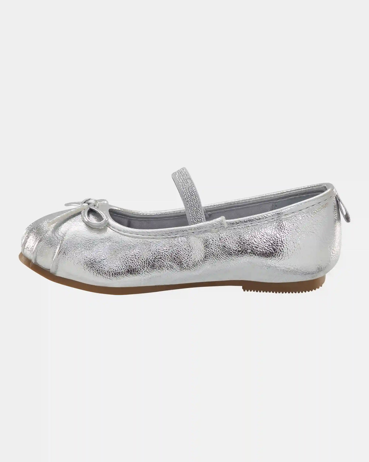 Toddler Ballet Slippers - Silver