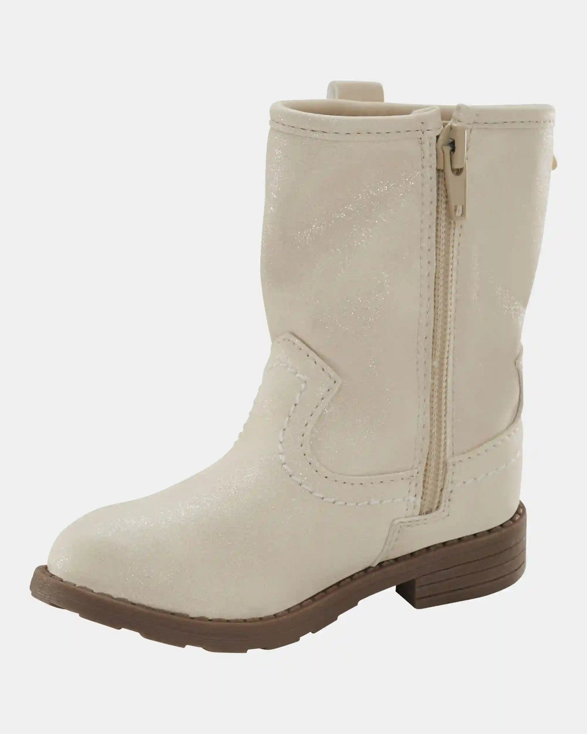 Toddler Cowgirl Boots - White