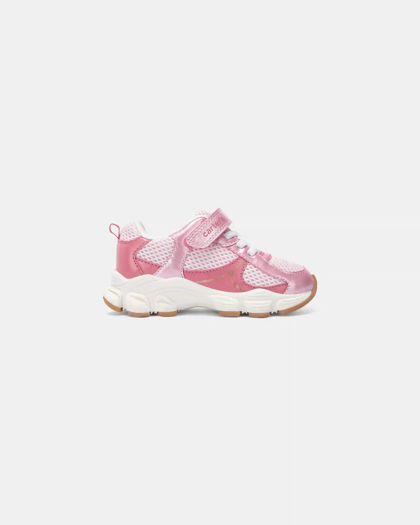 Toddler Girl Metallic Athletic Shoes - Pink